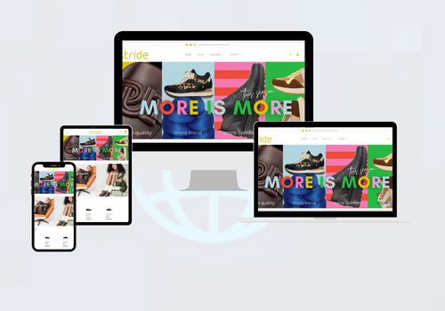 Stride footwear